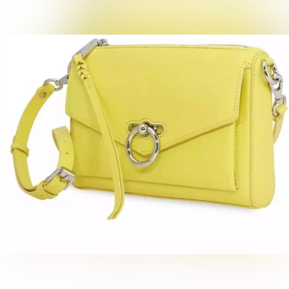 Rebecca Minkoff Handbags - Rebecca Minkoff EUC Lemon Crossbody  PERFECT condition - Length 9in Height 7in